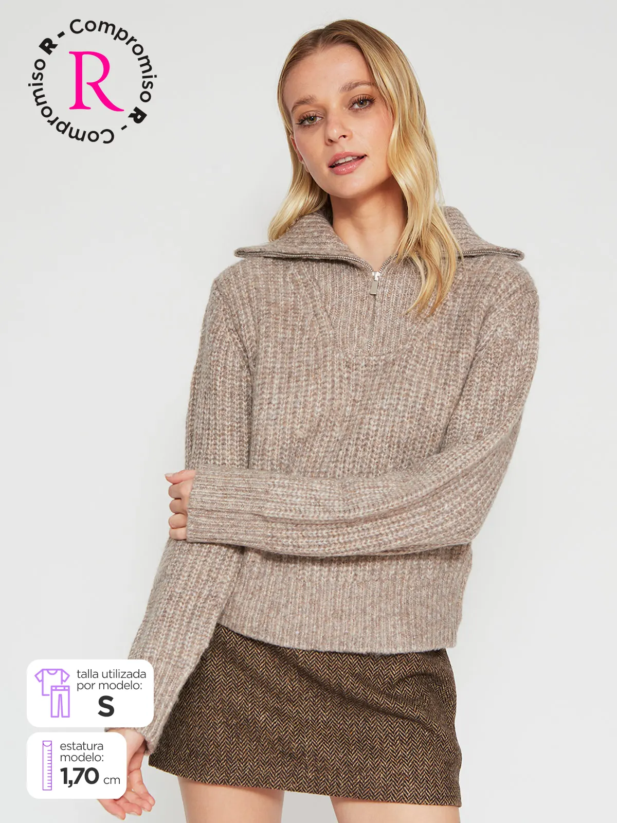 CHOMPA MUJER INDEX FEZIP - 1