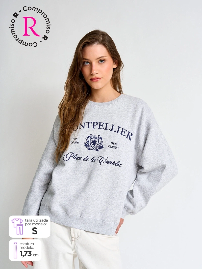 POLERA MANGA LARGA ALGODÓN MUJER INDEX LUCIA - 1