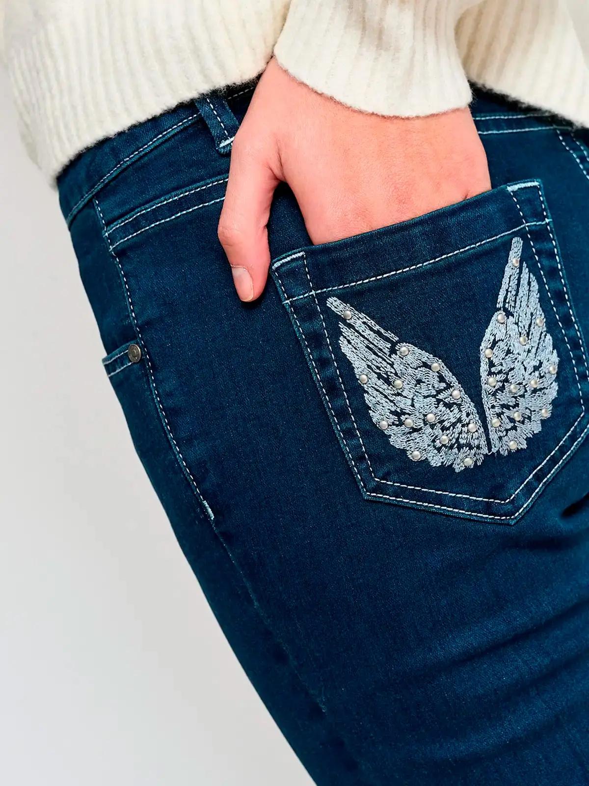 JEANS ALGODÓN REGULAR MUJER INDEX ANGEL - 4