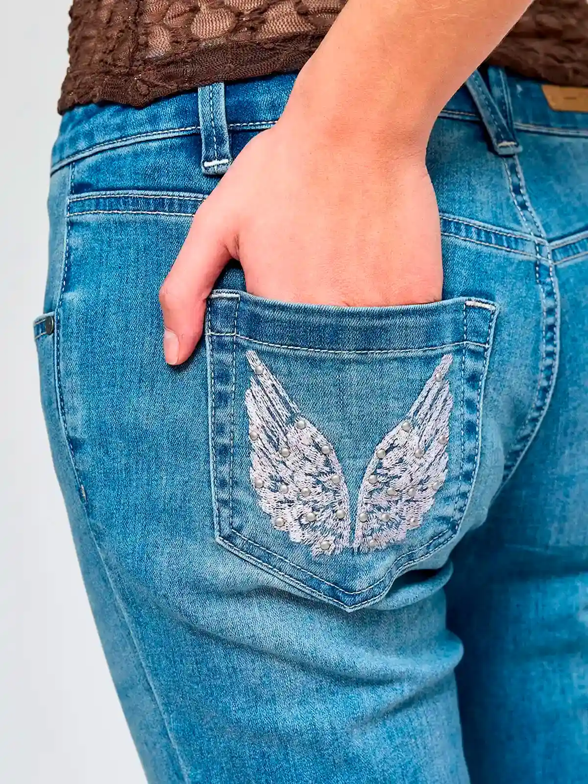 JEANS ALGODÓN REGULAR MUJER INDEX ANGEL - 4
