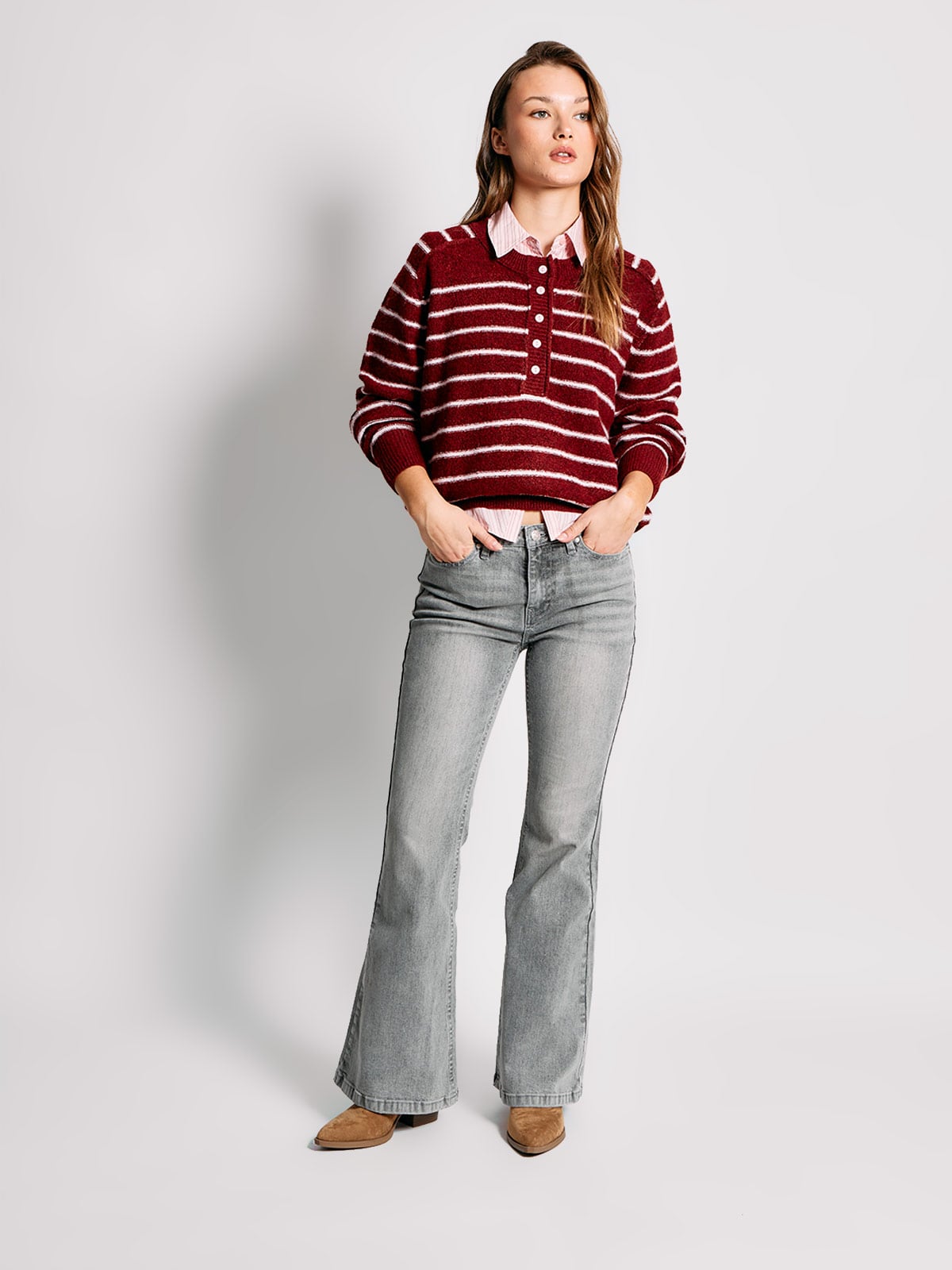 SWEATER MANGA LARGA MUJER INDEX CARLA - 4