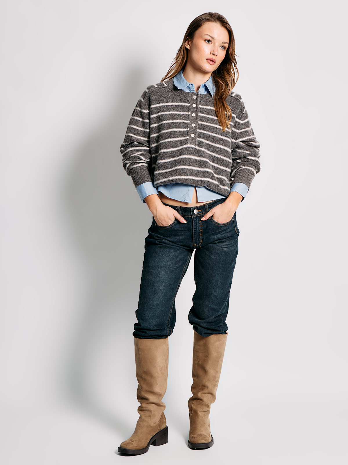 SWEATER MANGA LARGA MUJER INDEX CARLA - 4