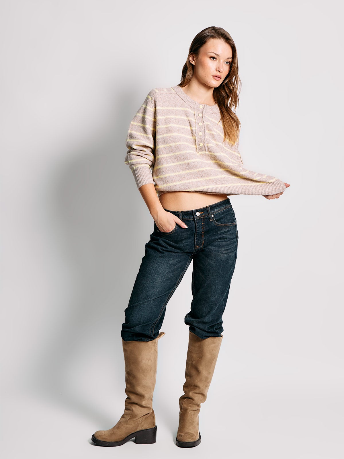 SWEATER MANGA LARGA MUJER INDEX CARLA - 4