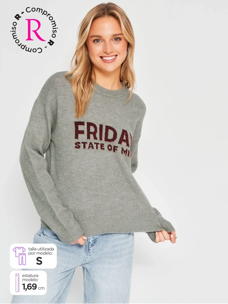 SWEATER MUJER INDEX ALEX - 1