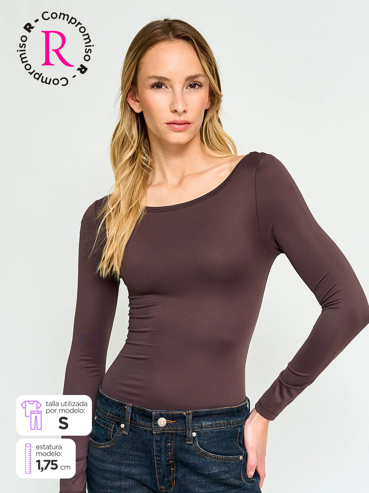 POLO MANGA LARGA MUJER INDEX BOTE - 1