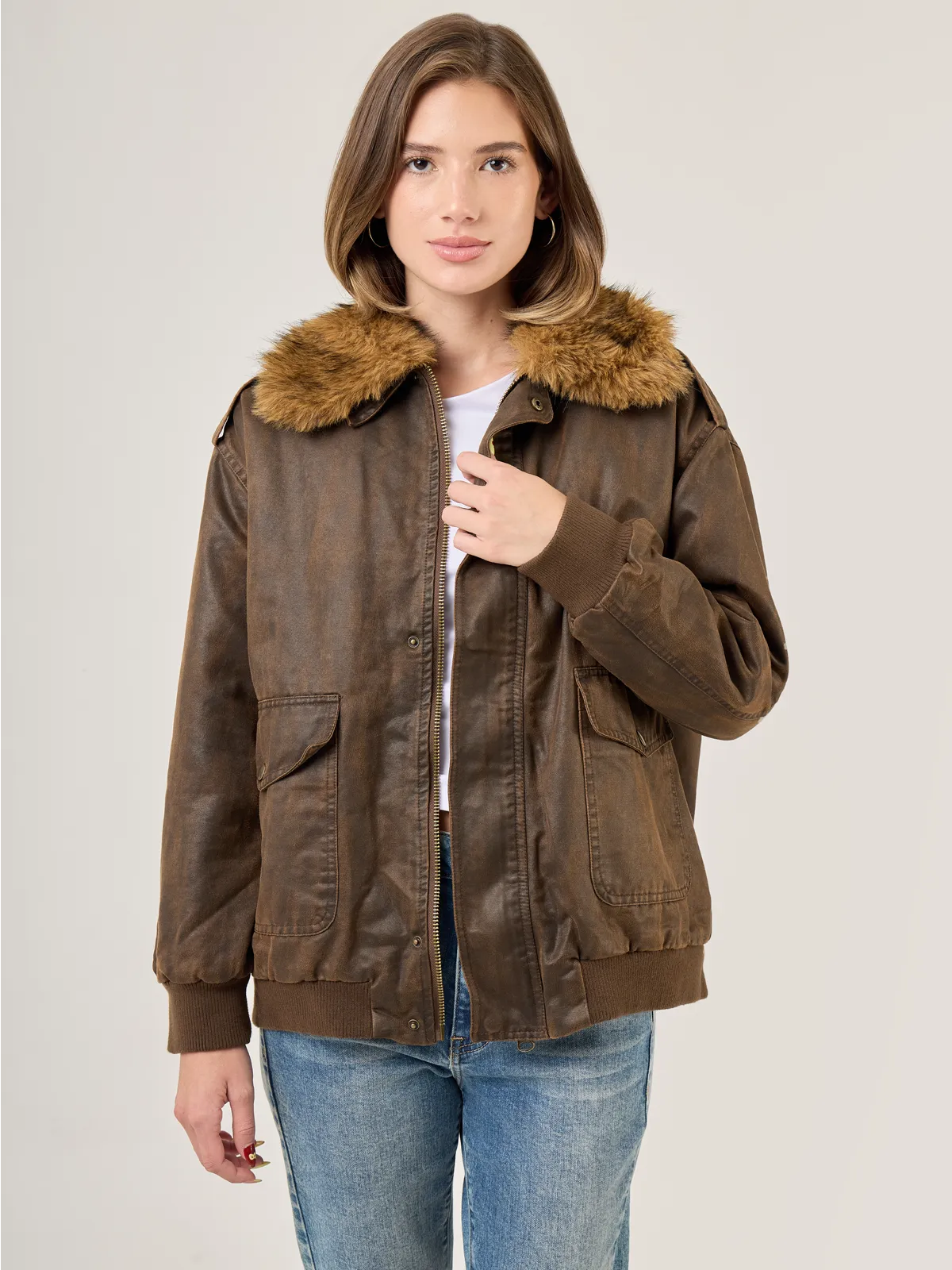 CASACA MUJER INDEX COATED - 1
