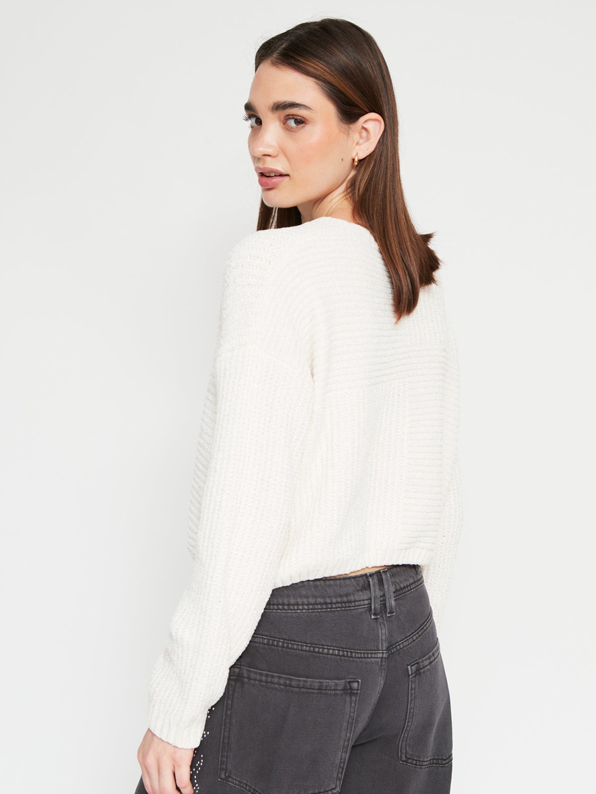 SWEATER MANGA LARGA MUJER INDEX CUBO - 2
