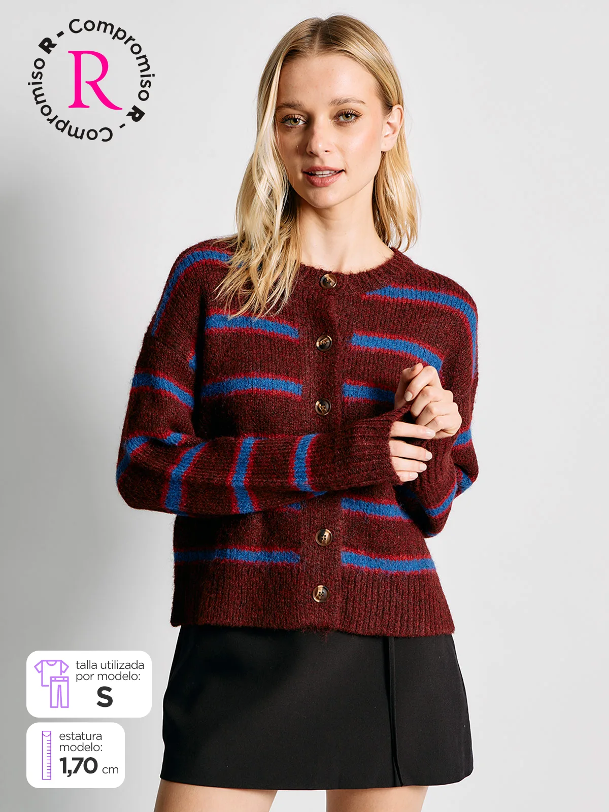 CARDIGAN MUJER INDEX EFAN - 1
