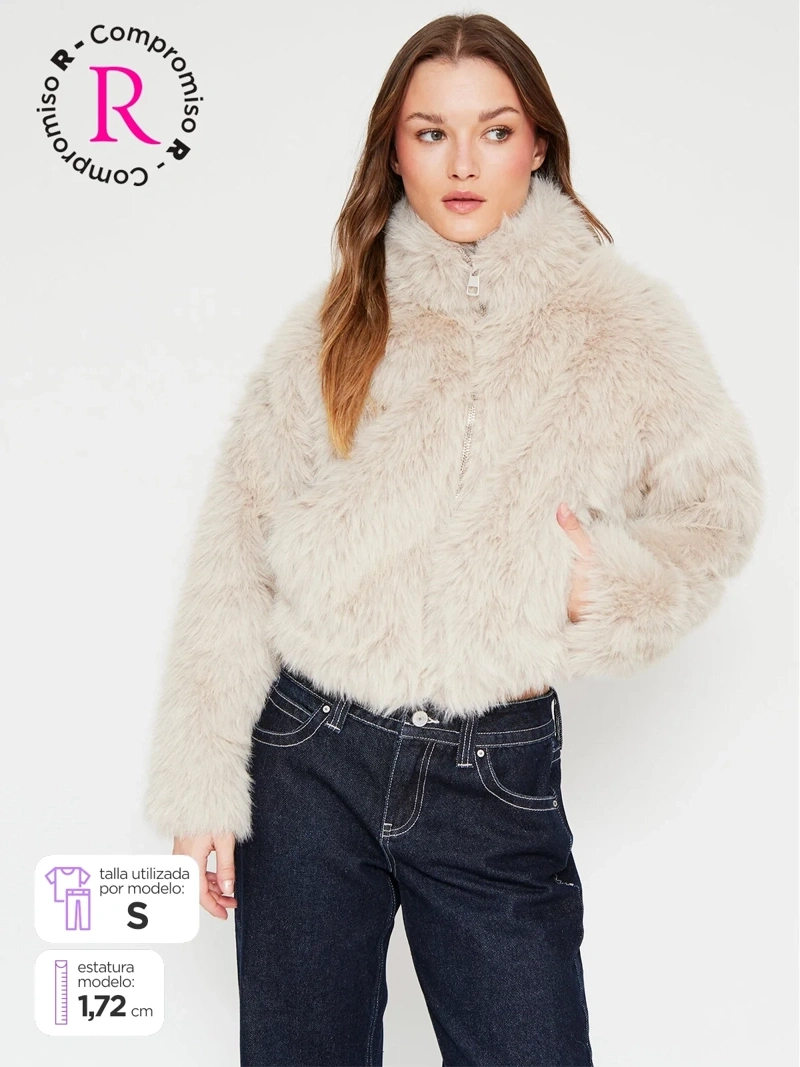 CASACA MUJER INDEX CORTA POPLIN - 1