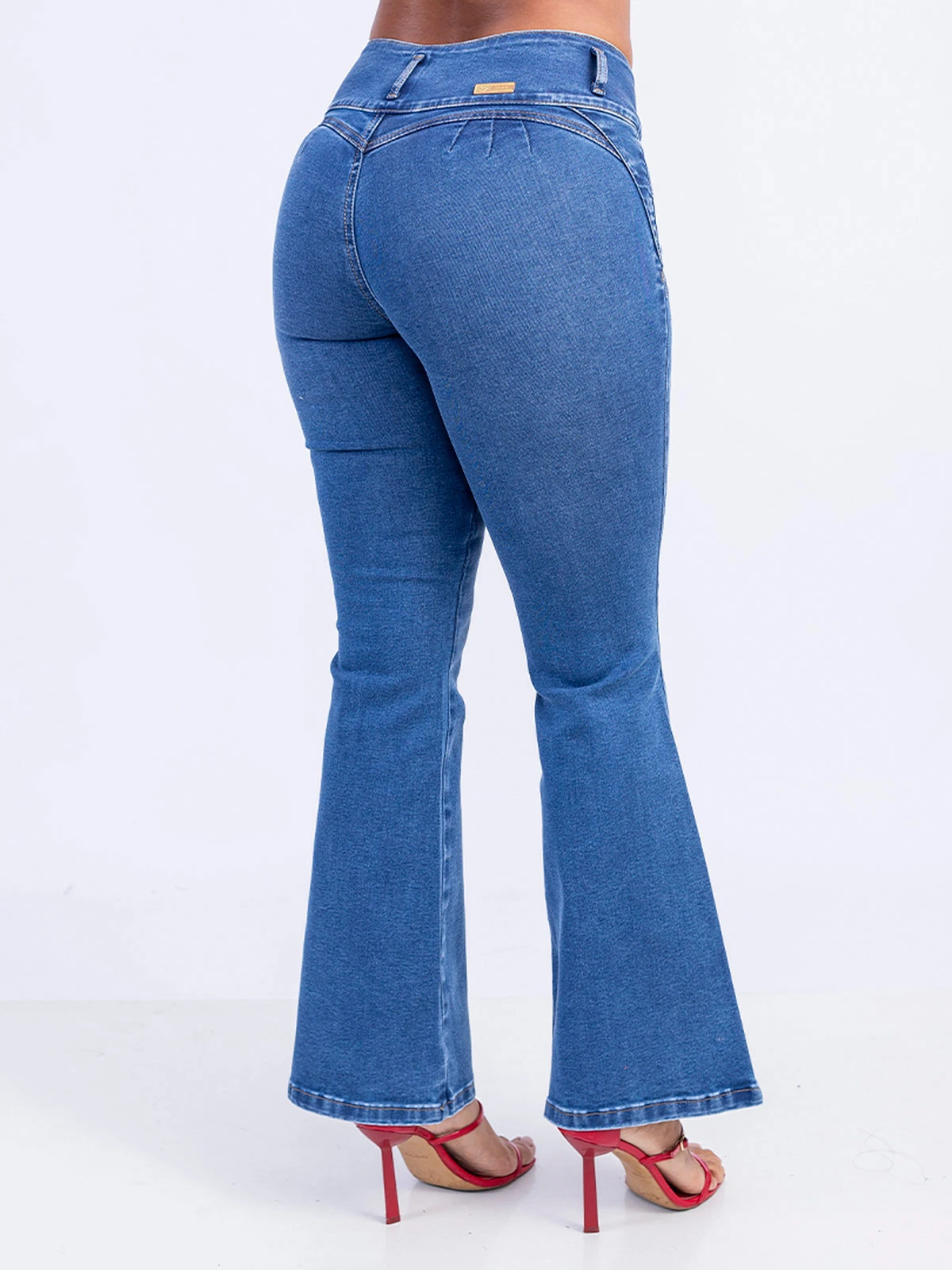 JEAN FLARE MUJER SODA BLUES XELIZA - 4