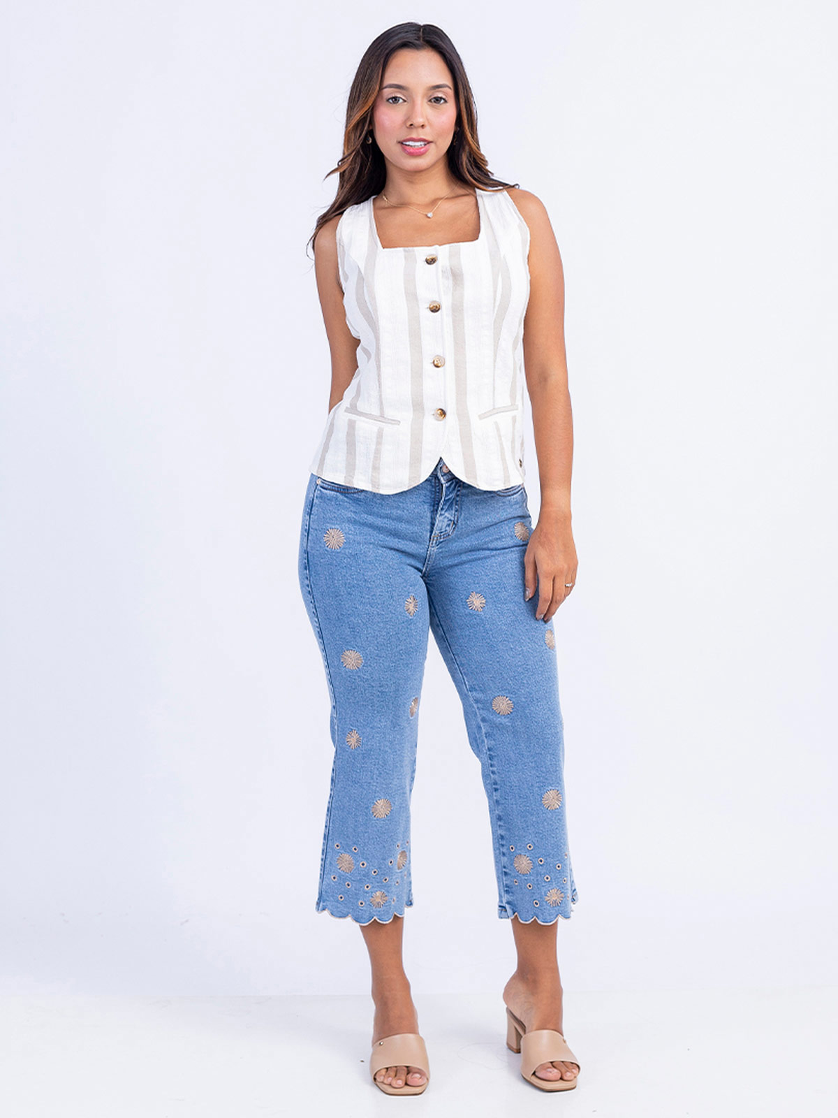 JEAN CULOTTE MUJER SODA BLUES AGUSTYNA - 1