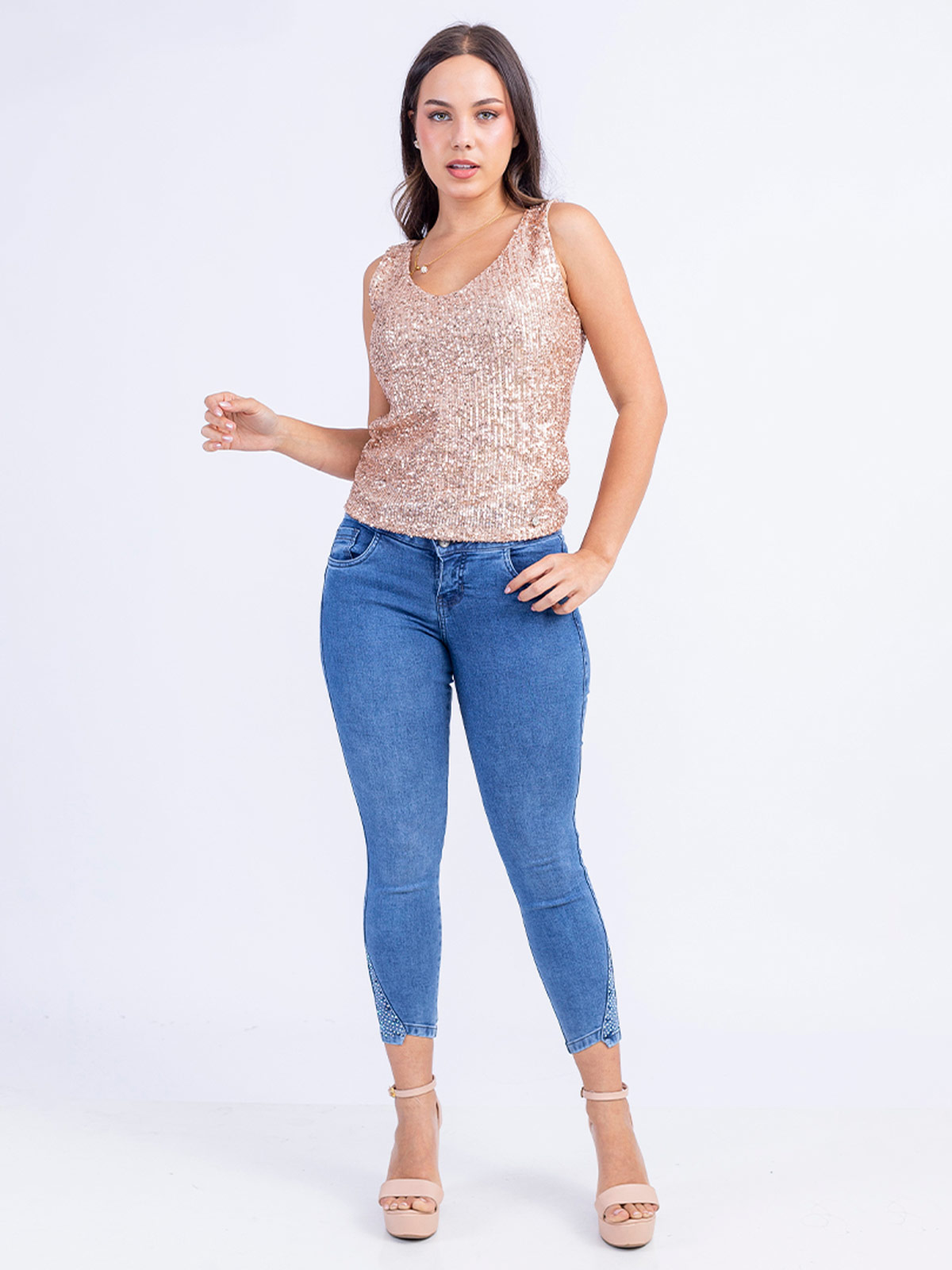 JEAN SKINNY MUJER SODA BLUES VEROSKA - 1