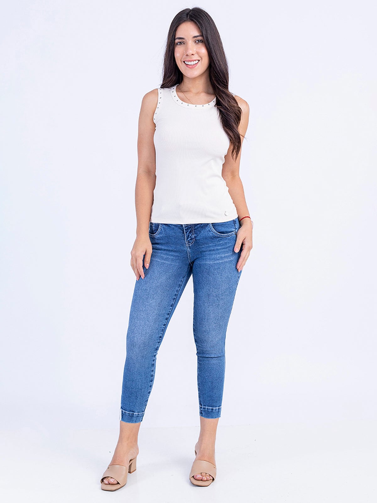 JEAN SKINNY MUJER SODA BLUES ADANY - 1
