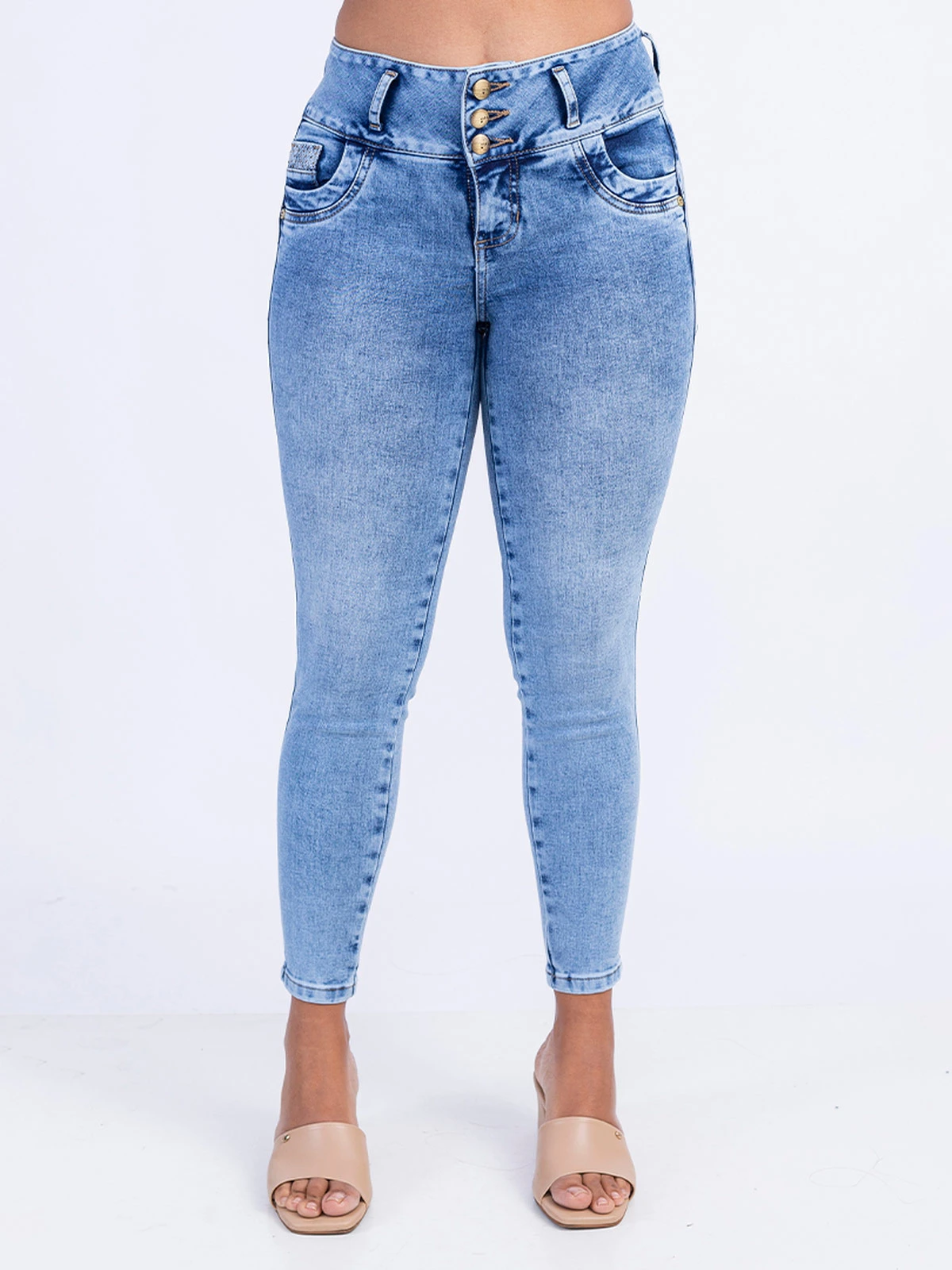 JEAN SKINNY MUJER SODA BLUES FABELY - 2