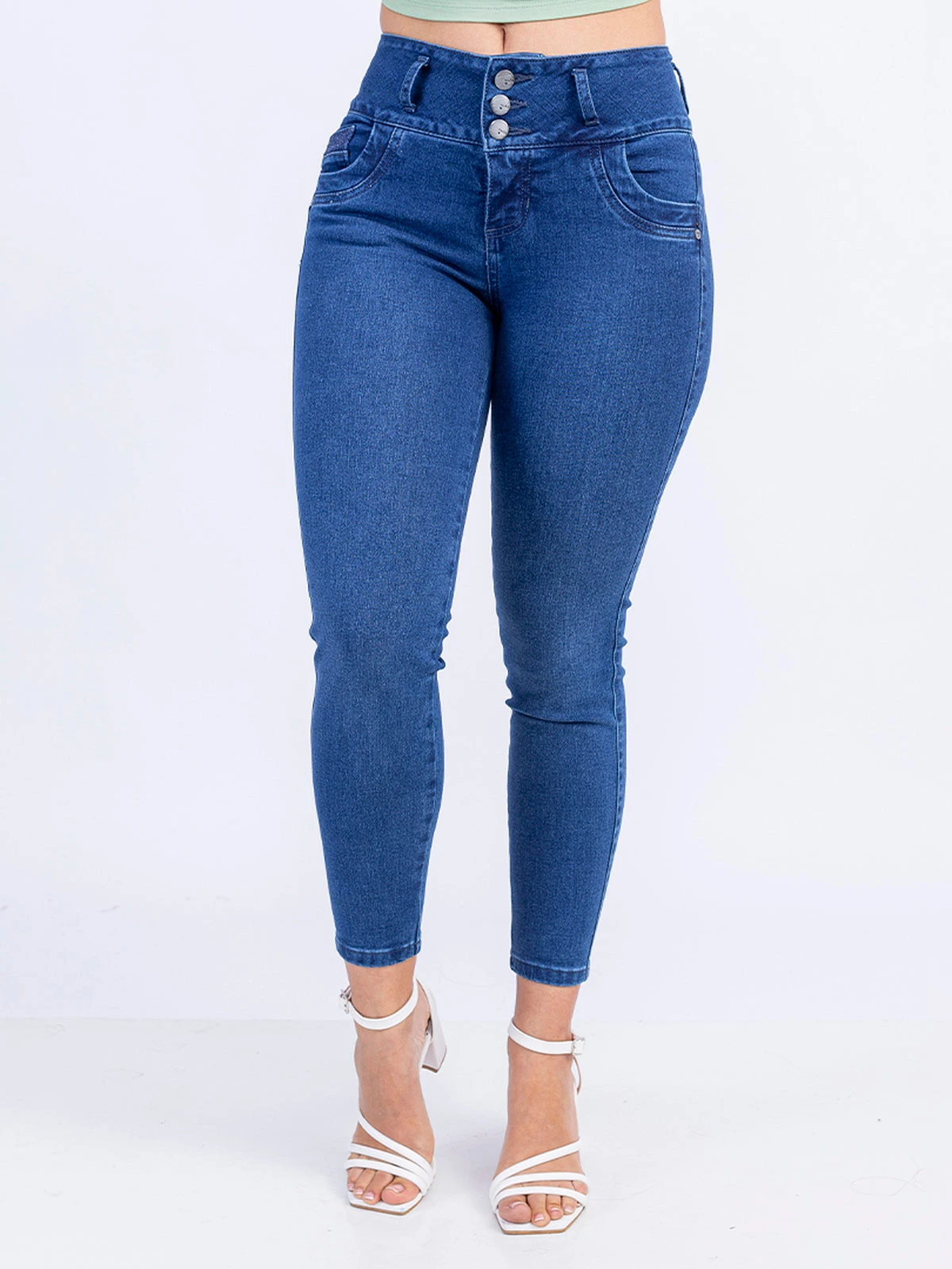 JEAN SKINNY MUJER SODA BLUES FABELY - 2