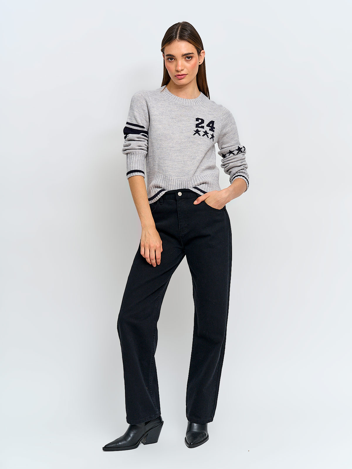 SWEATER MANGA LARGA MUJER INDEX NÚMERO - 4