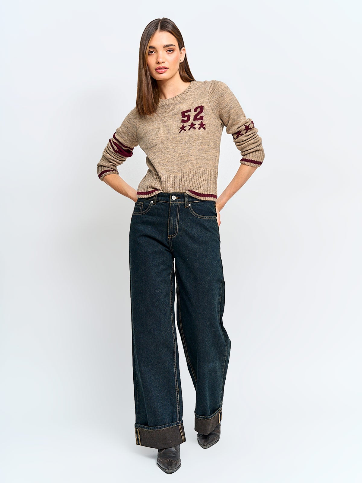 SWEATER MANGA LARGA MUJER INDEX NÚMERO - 4