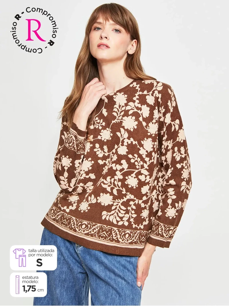 SWEATER MUJER TATIENNE ANTICA - 1