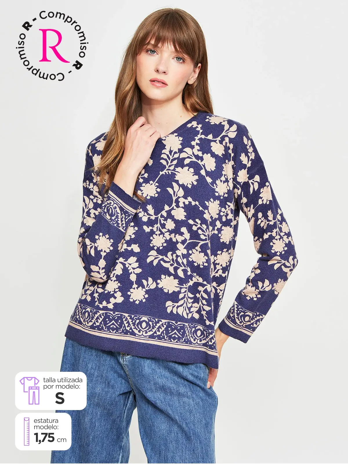 SWEATER MUJER TATIENNE ANTICA - 1