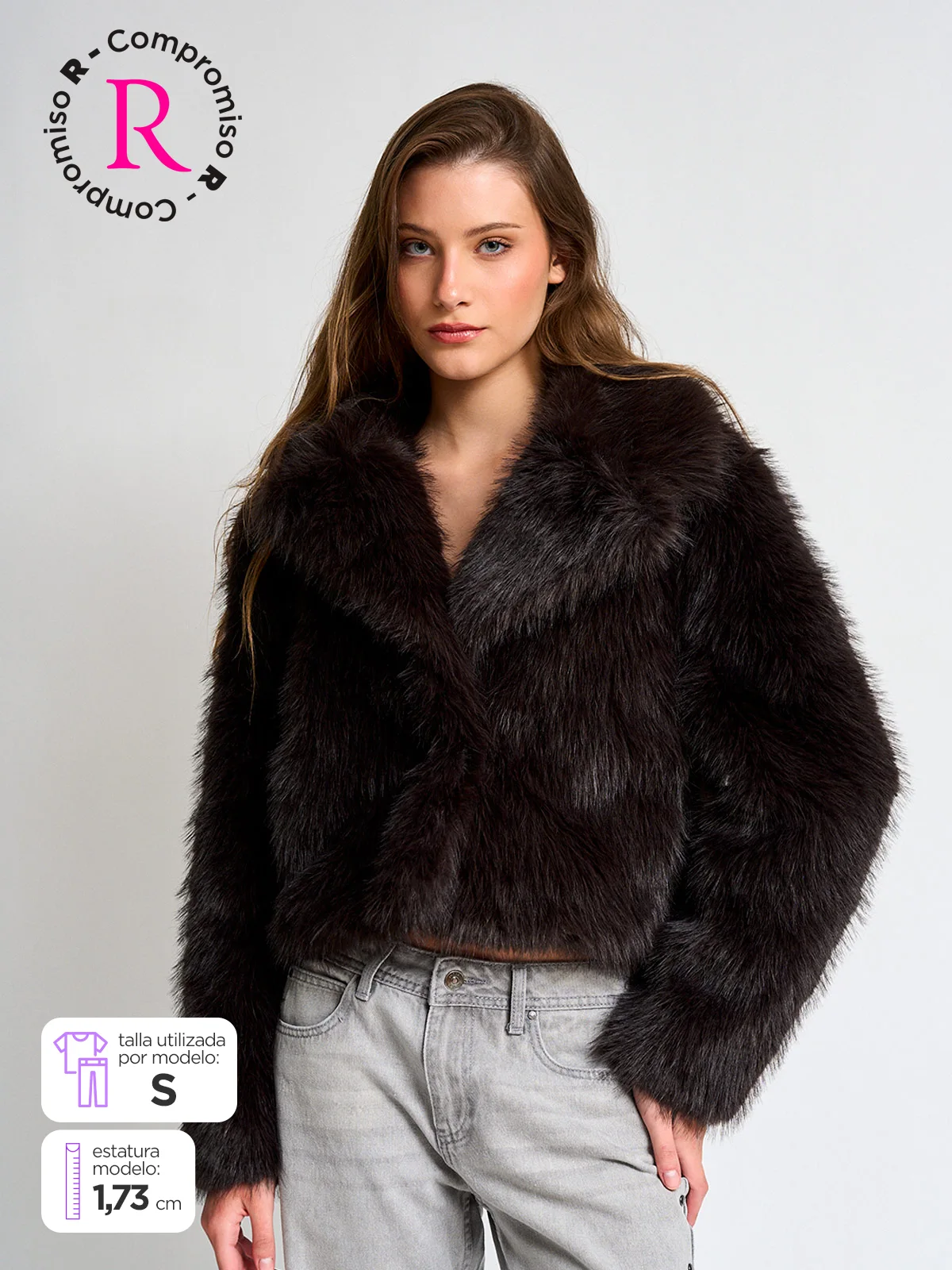 CASACA MUJER INDEX CORTA PELU - 3