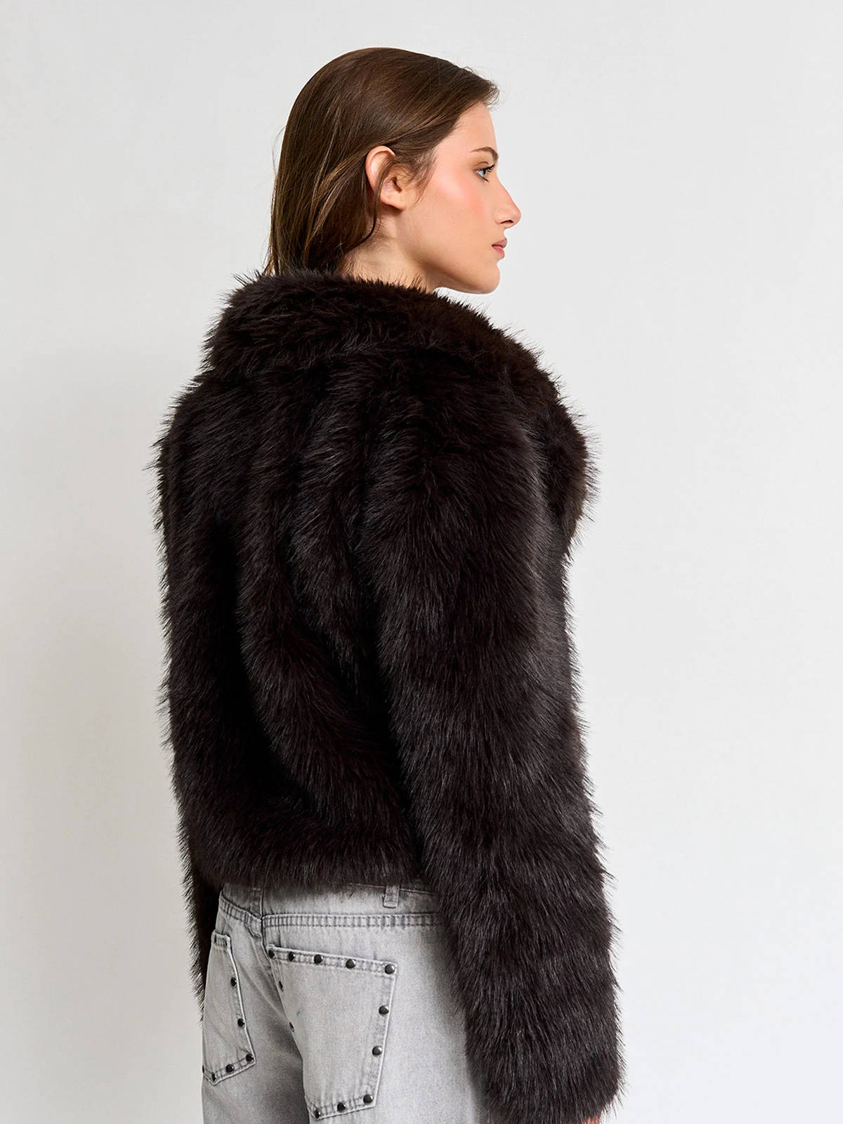 CASACA MUJER INDEX CORTA PELU - 4
