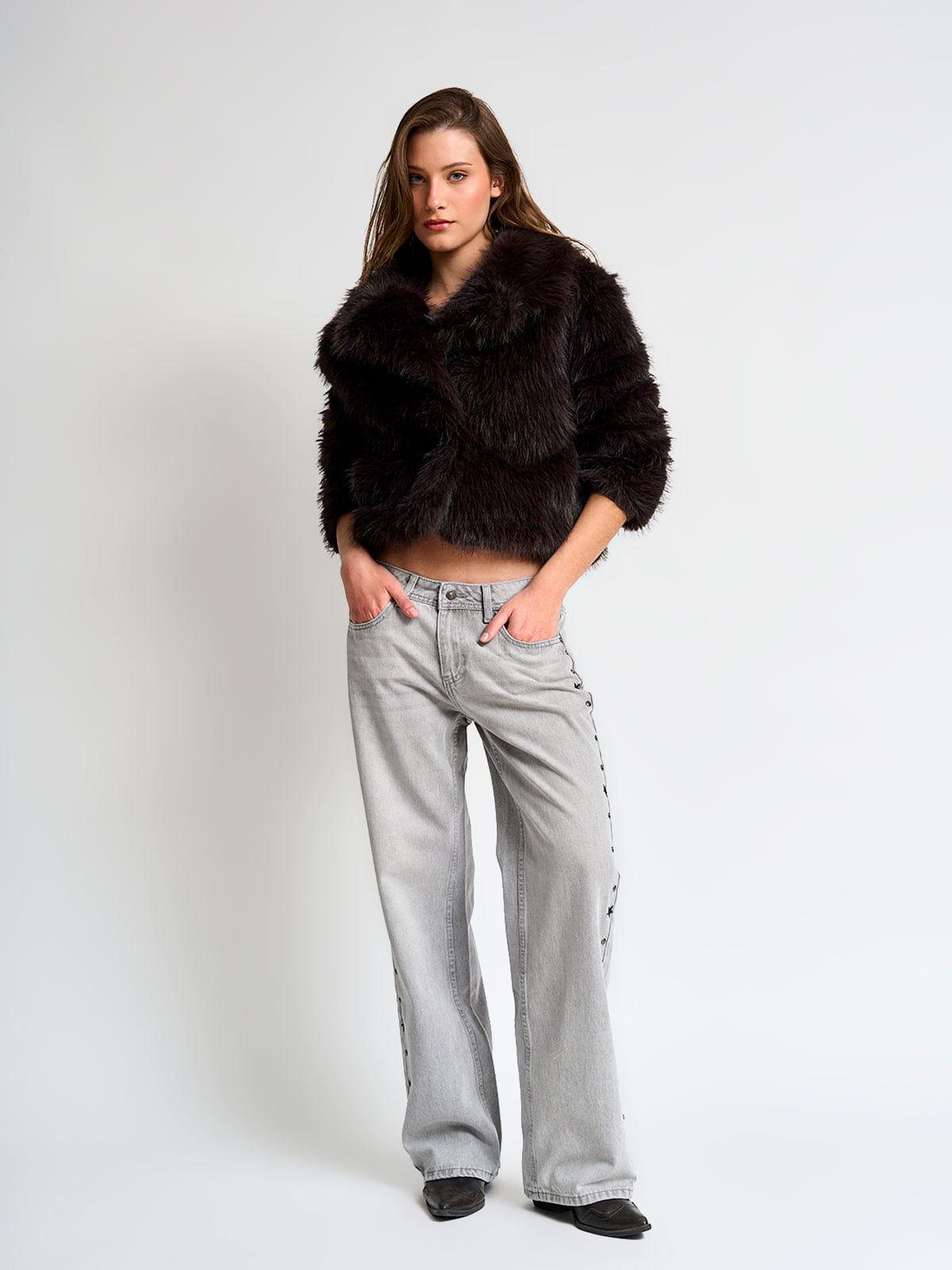 CASACA MUJER INDEX CORTA PELU - 6
