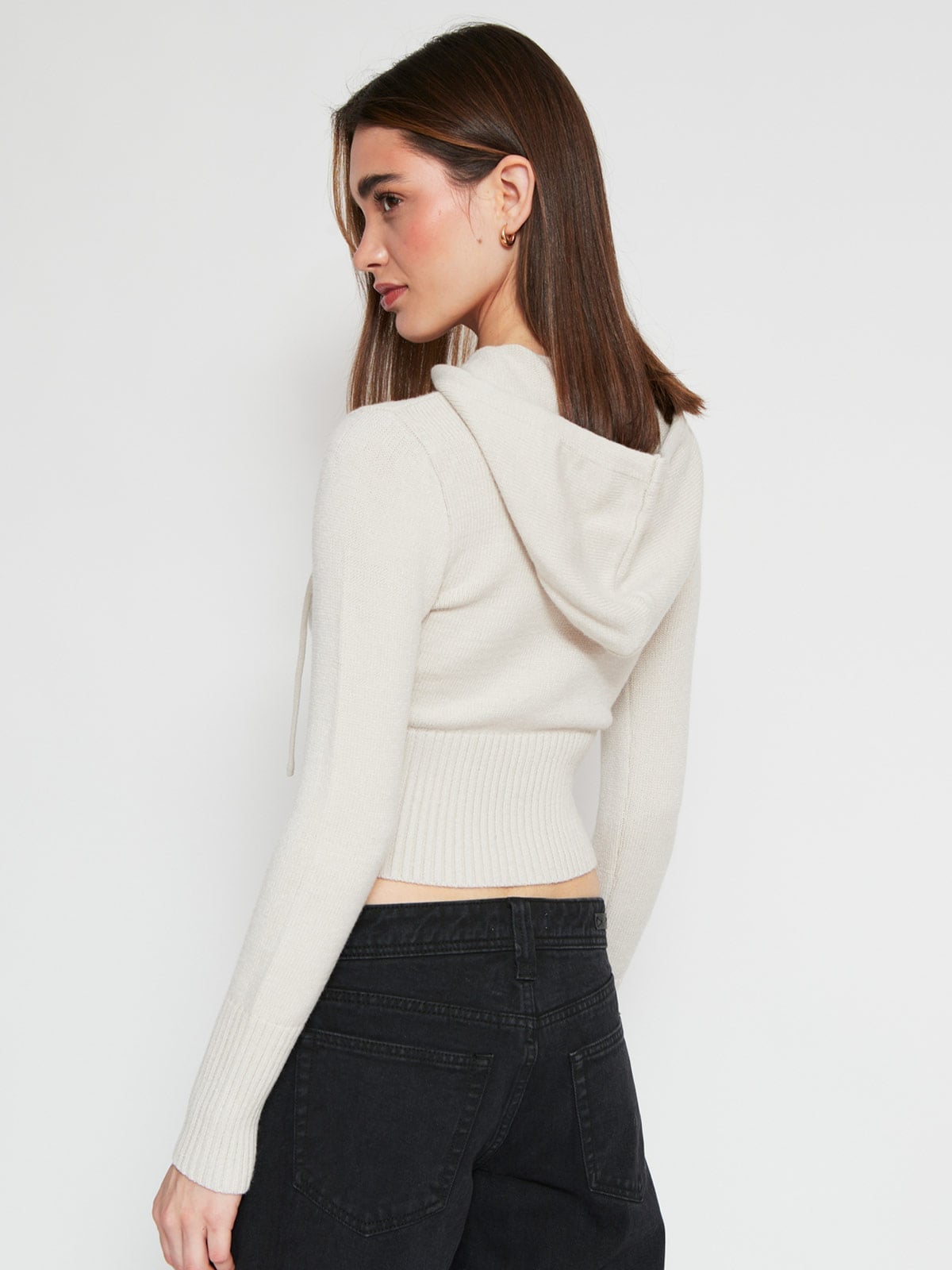 CARDIGAN MUJER INDEX CAPUCHA - 2