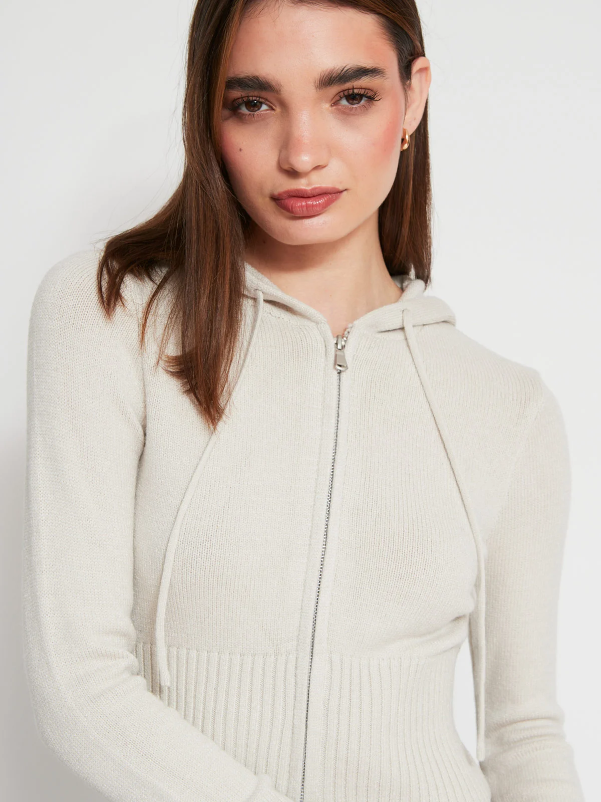 CARDIGAN MUJER INDEX CAPUCHA - 3