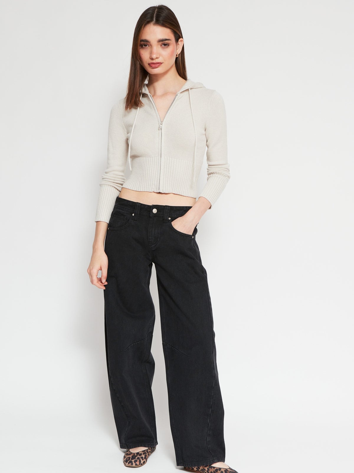 CARDIGAN MUJER INDEX CAPUCHA - 4