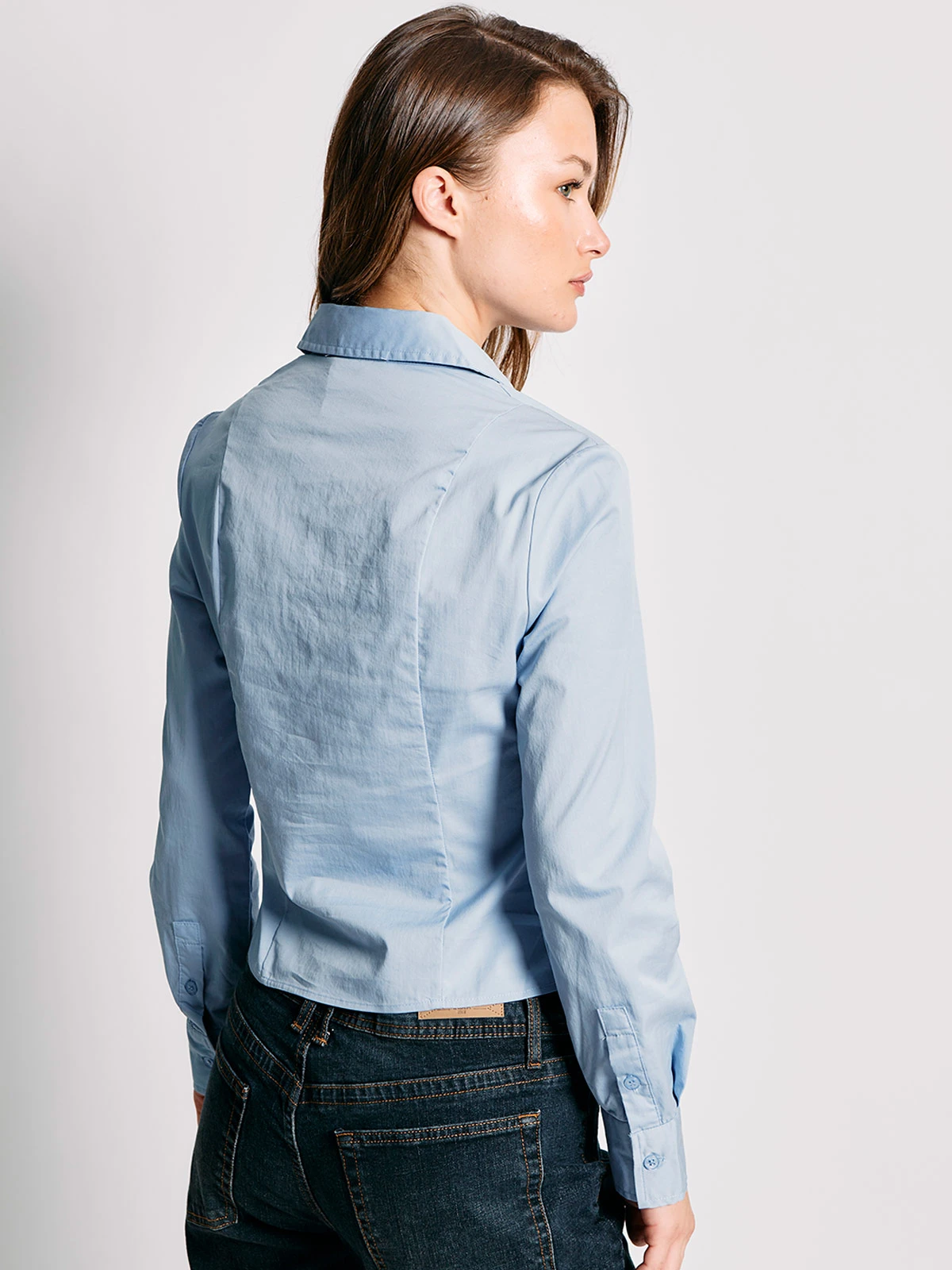 BLUSA MANGA LARGA MUJER INDEX BLUE - 2