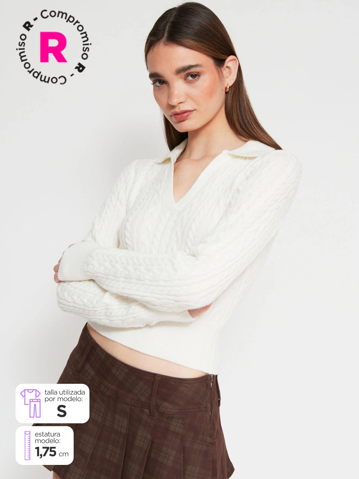 SWEATER MANGA LARGA MUJER INDEX POLO - 1