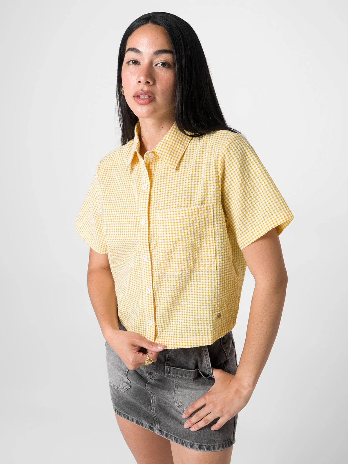 BLUSA MANGA CORTA MUJER SQUEEZE DEFNET - 2