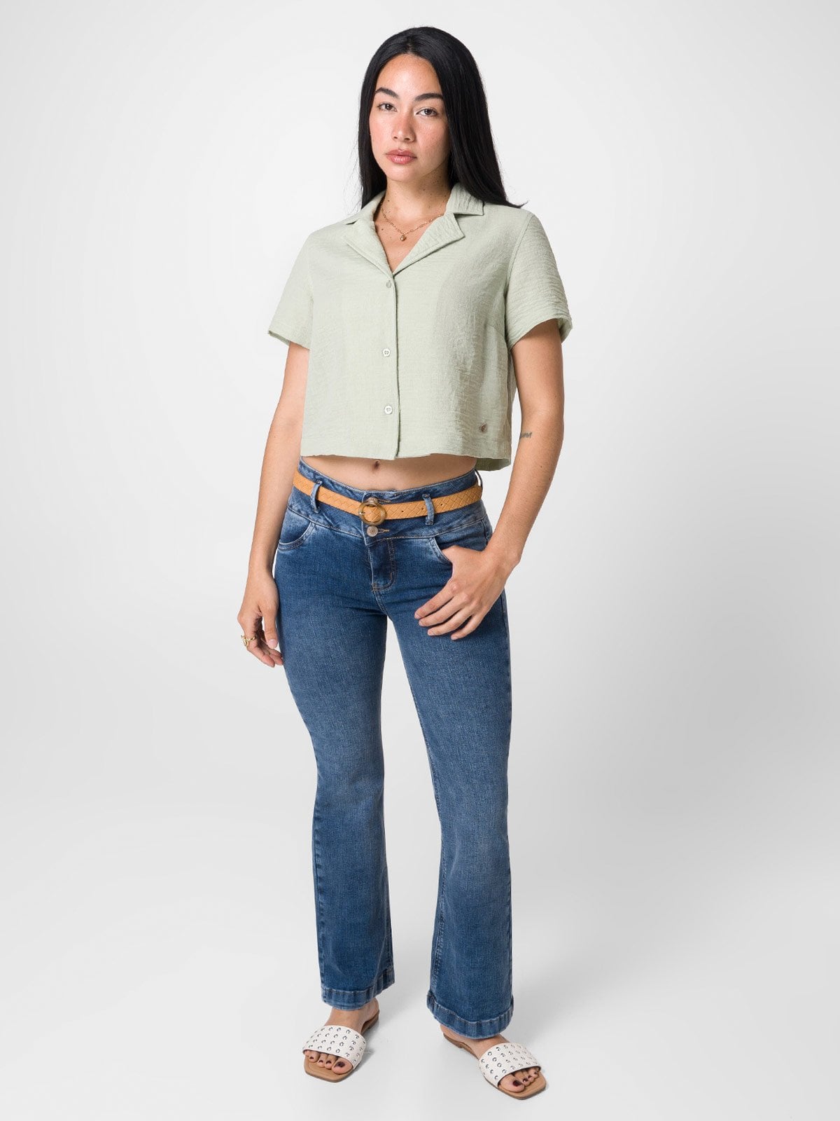 JEAN MUJER SQUEEZE FLARE HAISHEL - 1