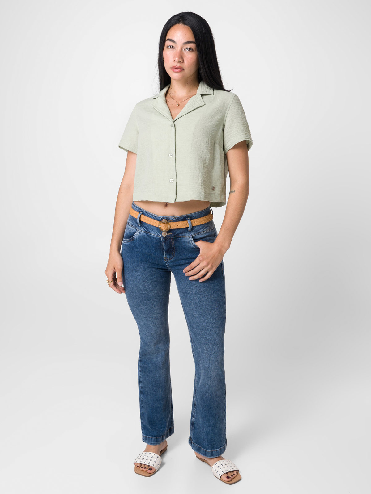 JEAN MUJER SQUEEZE FLARE HAISHEL - 1
