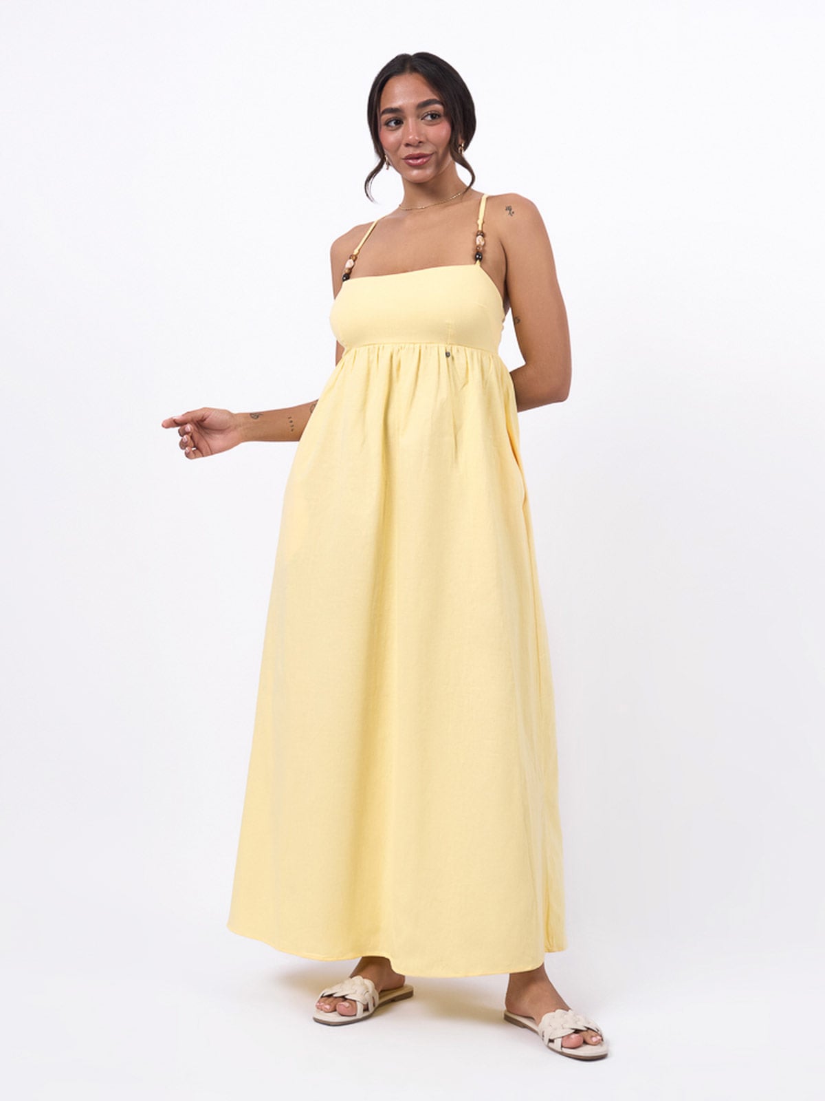 VESTIDO LARGO MUJER MACHINE INES - 1