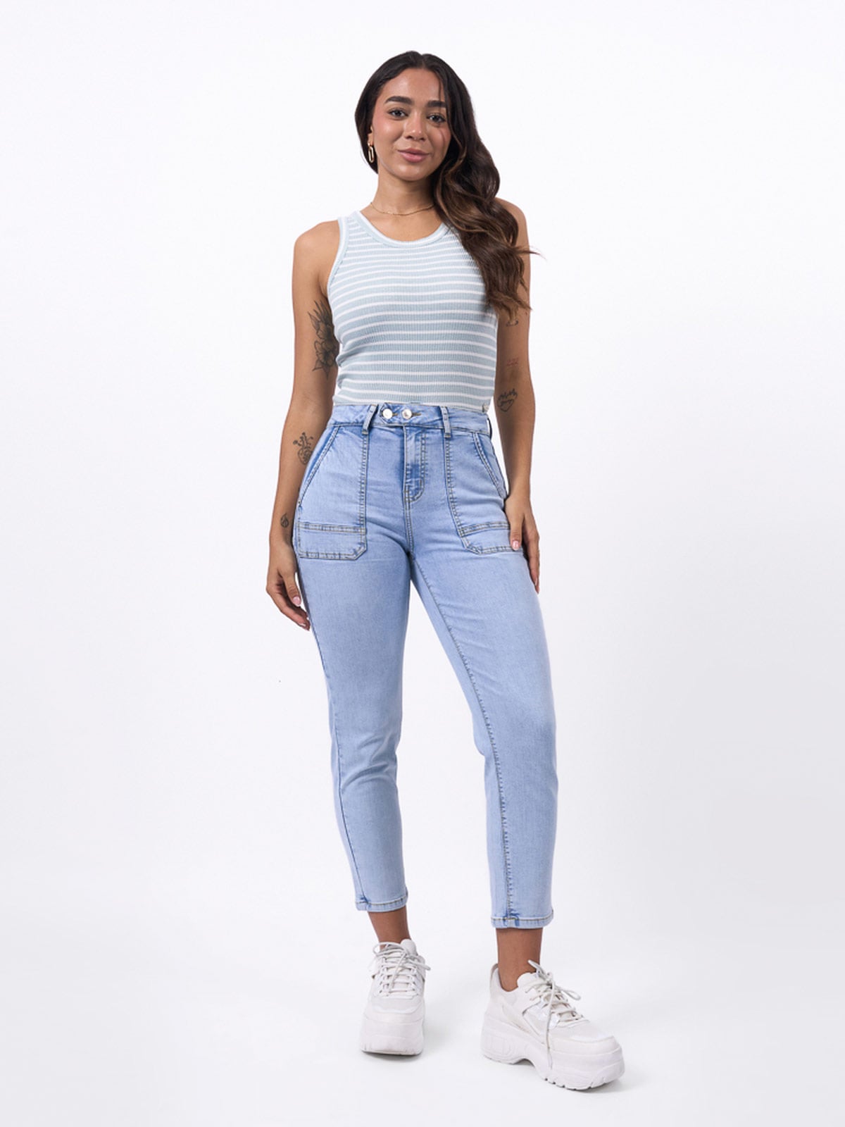 JEAN SLOUCHY MUJER MACHINE GUERL 2 - 1