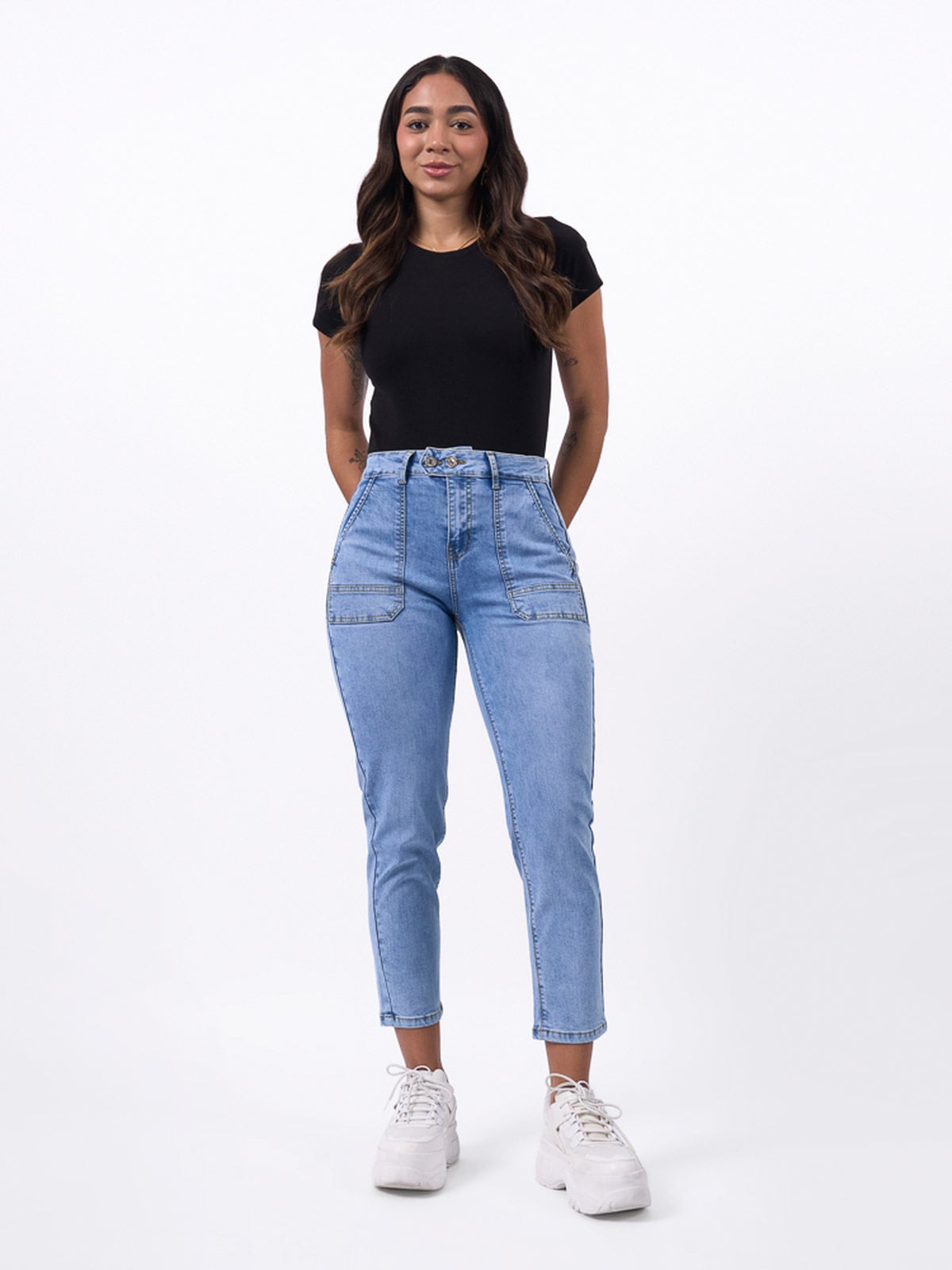 JEAN SLOUCHY MUJER MACHINE GUERL 2 - 1