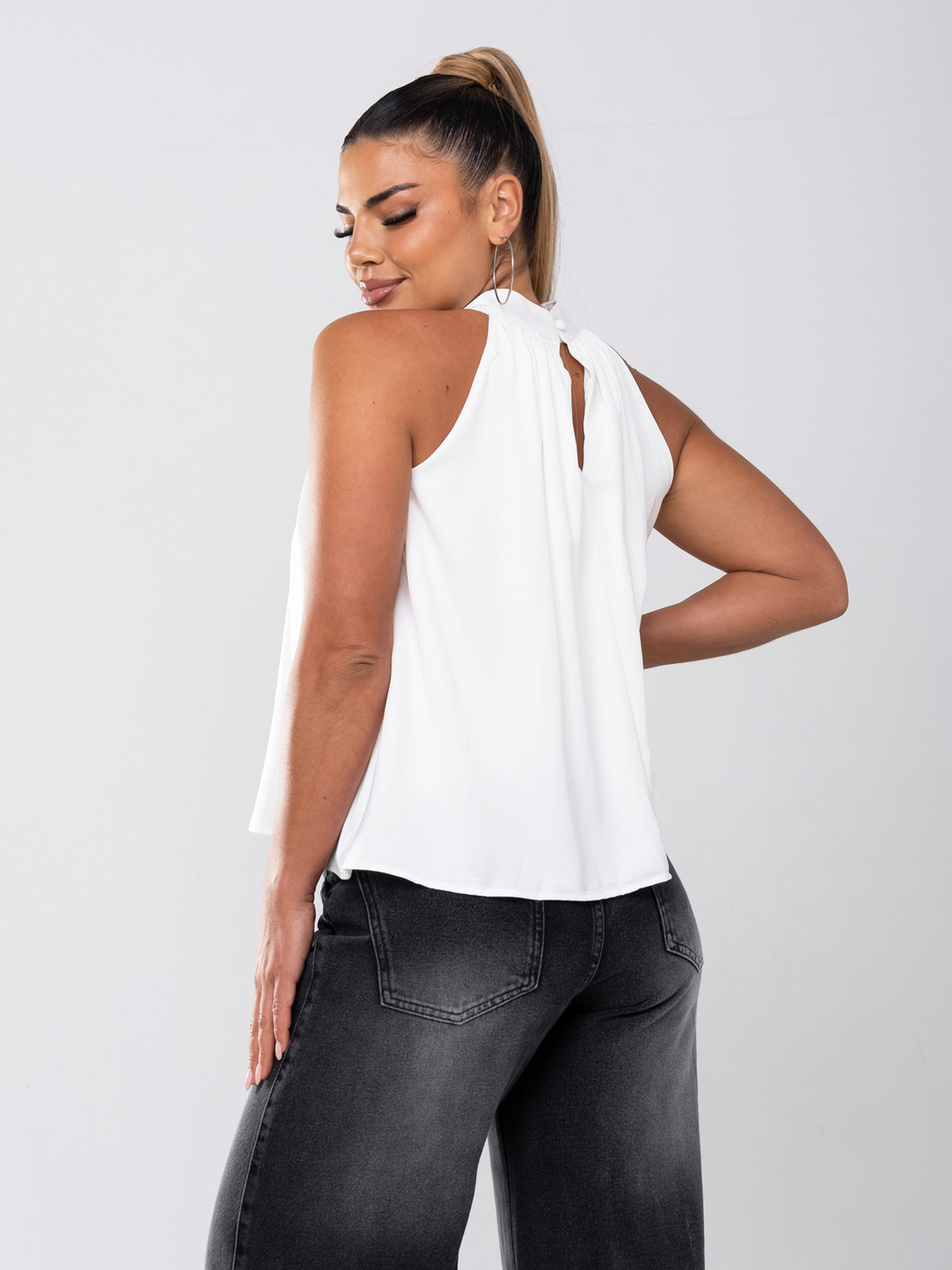 BLUSA SIN MANGAS MUJER GLAM BARBI 2567 - 4