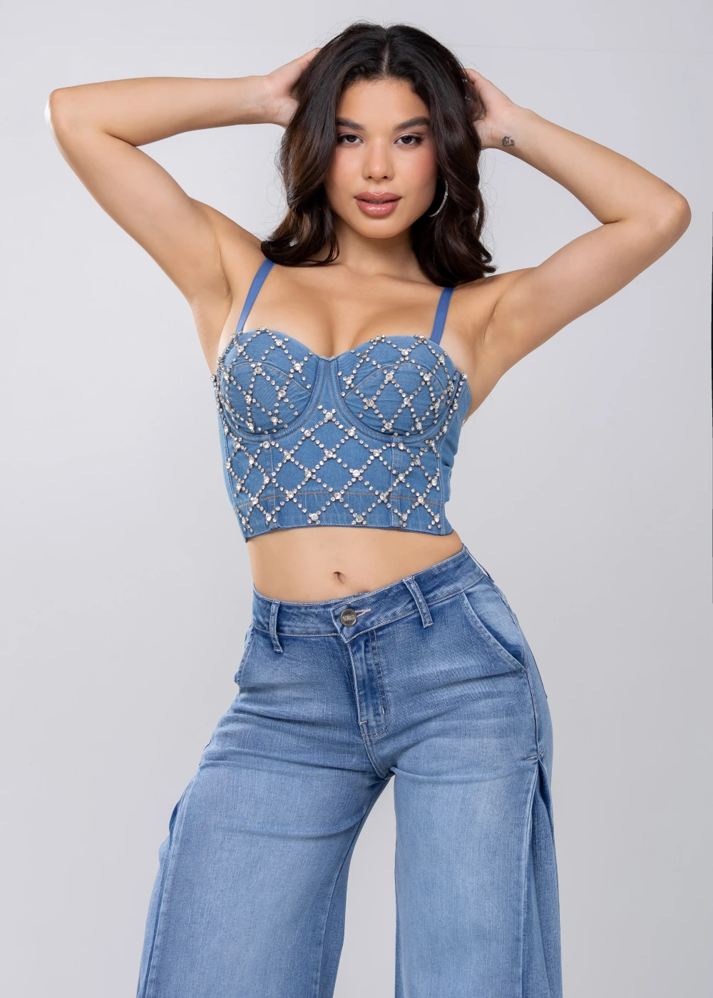 BUSTIER MUJER GLAM BY ALEJANDRA BAIGORRIA AZURA 8972 - 1