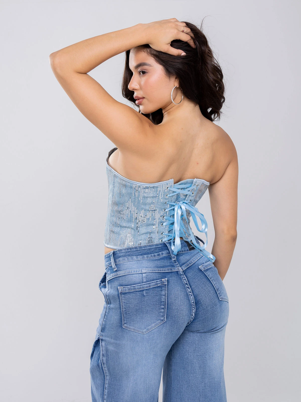 BUSTIER MUJER GLAM BY ALEJANDRA BAIGORRIA ROMI 9186 - 2