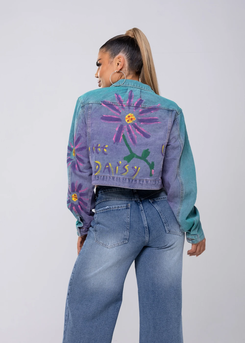 CASACA JEAN MUJER GLAM BY ALEJANDRA BAIGORRIA DALIA 23012 - 5