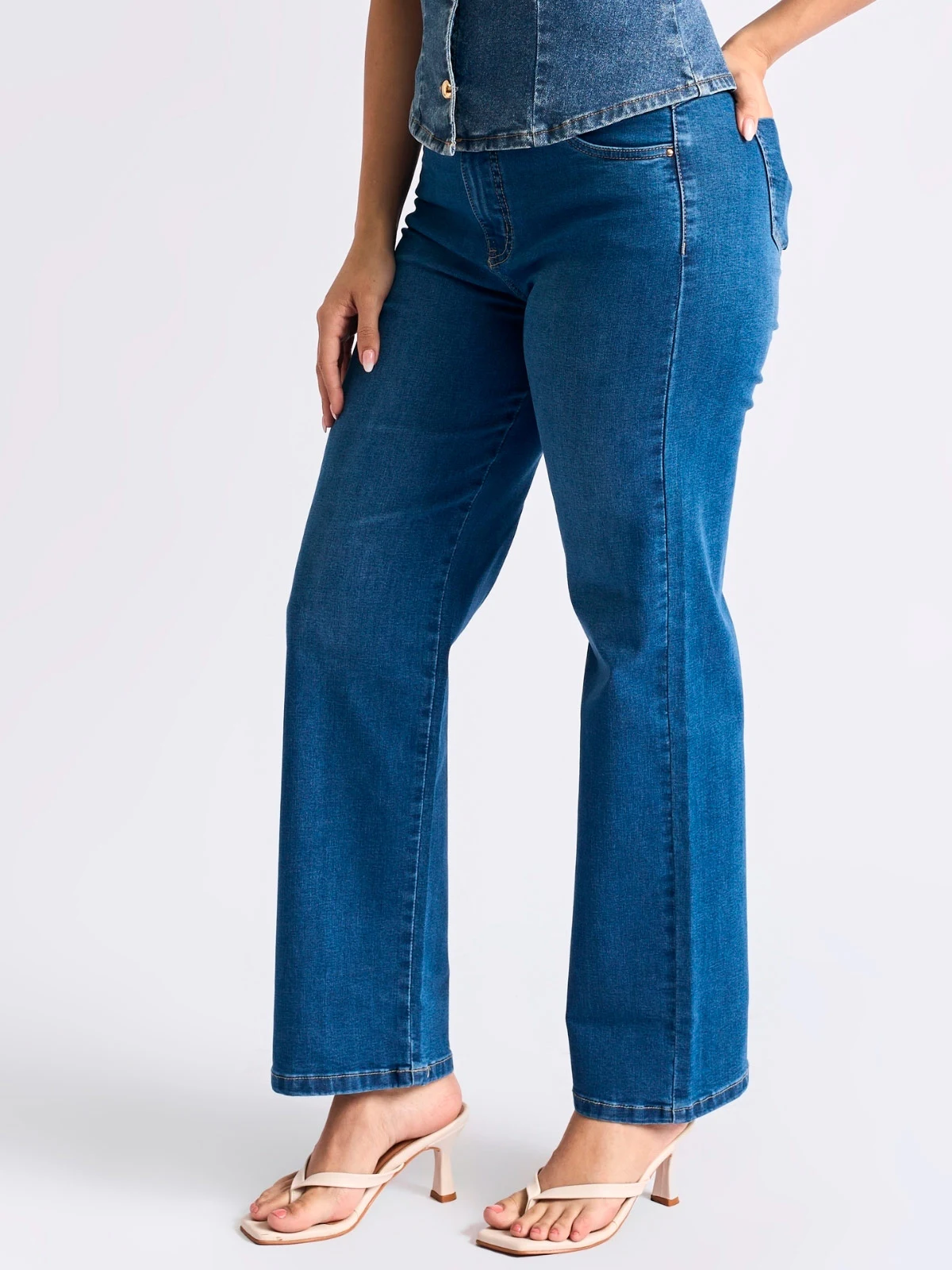 JEANS ALGODÓN RECTO MUJER PARADA 111 GRACIA - 3