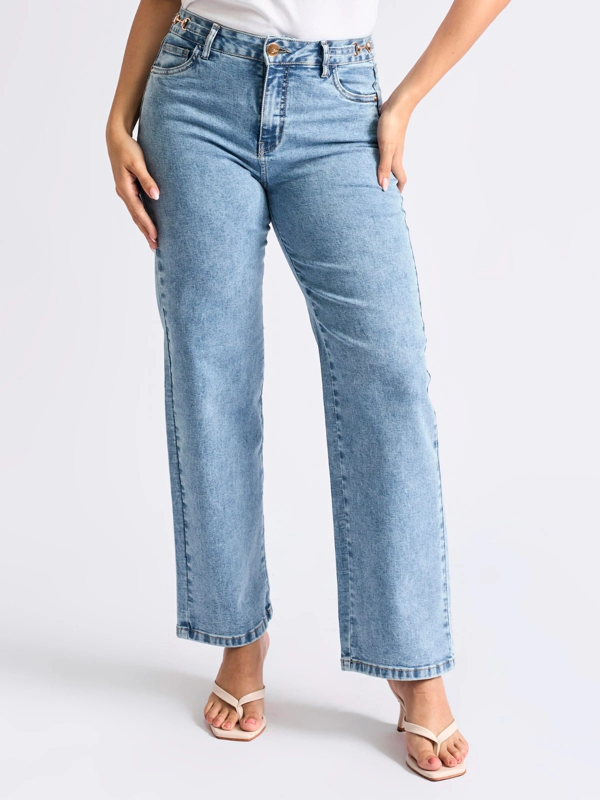 JEANS ALGODÓN RECTO MUJER PARADA 111 GRACIA - 2