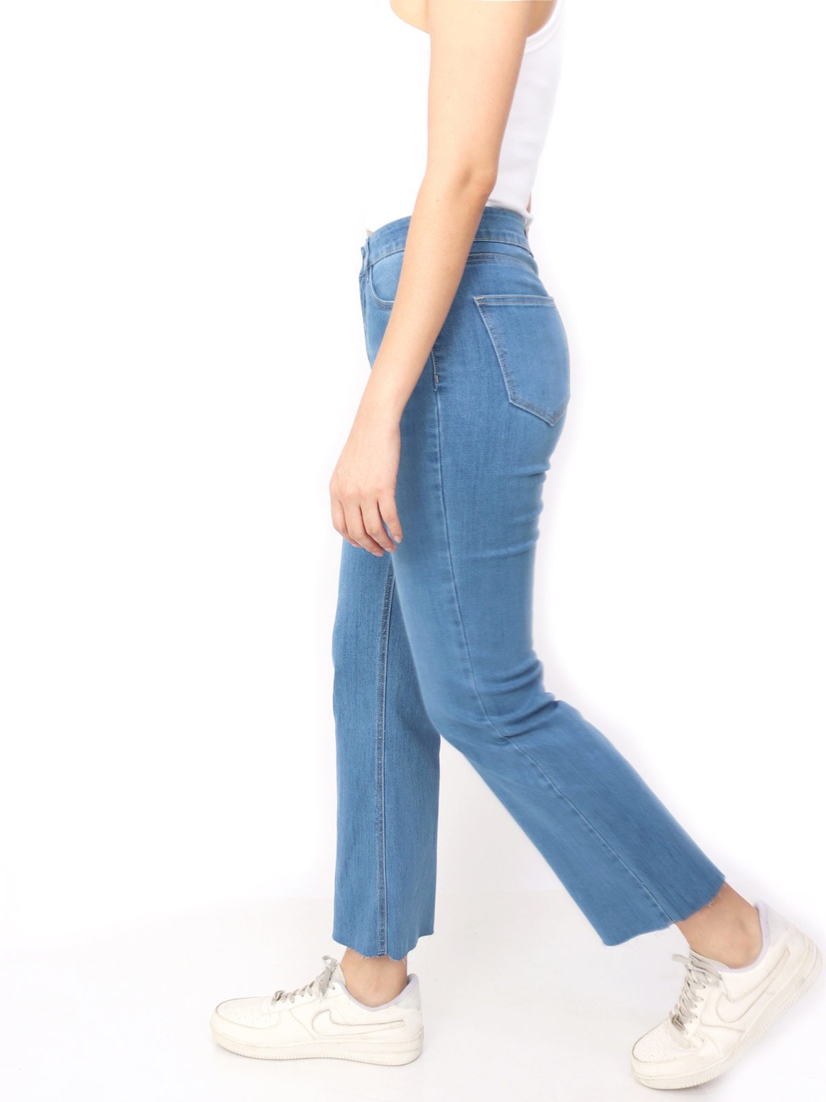 JEAN MUJER KAYRA POBLET PERFECT FIT FRARE CROPED TM S/ BASTA - 2