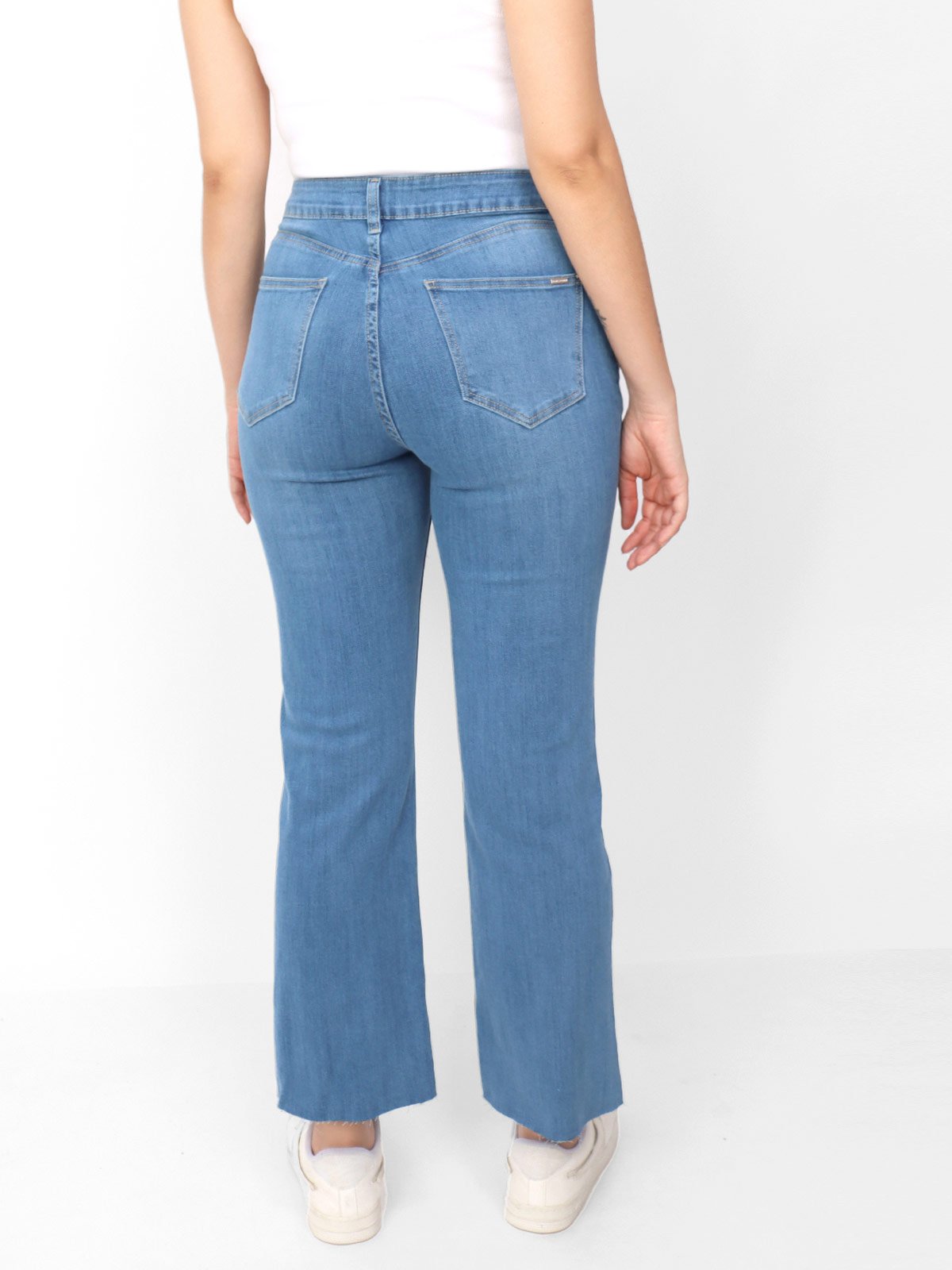 JEAN MUJER KAYRA POBLET PERFECT FIT FRARE CROPED TM S/ BASTA - 3