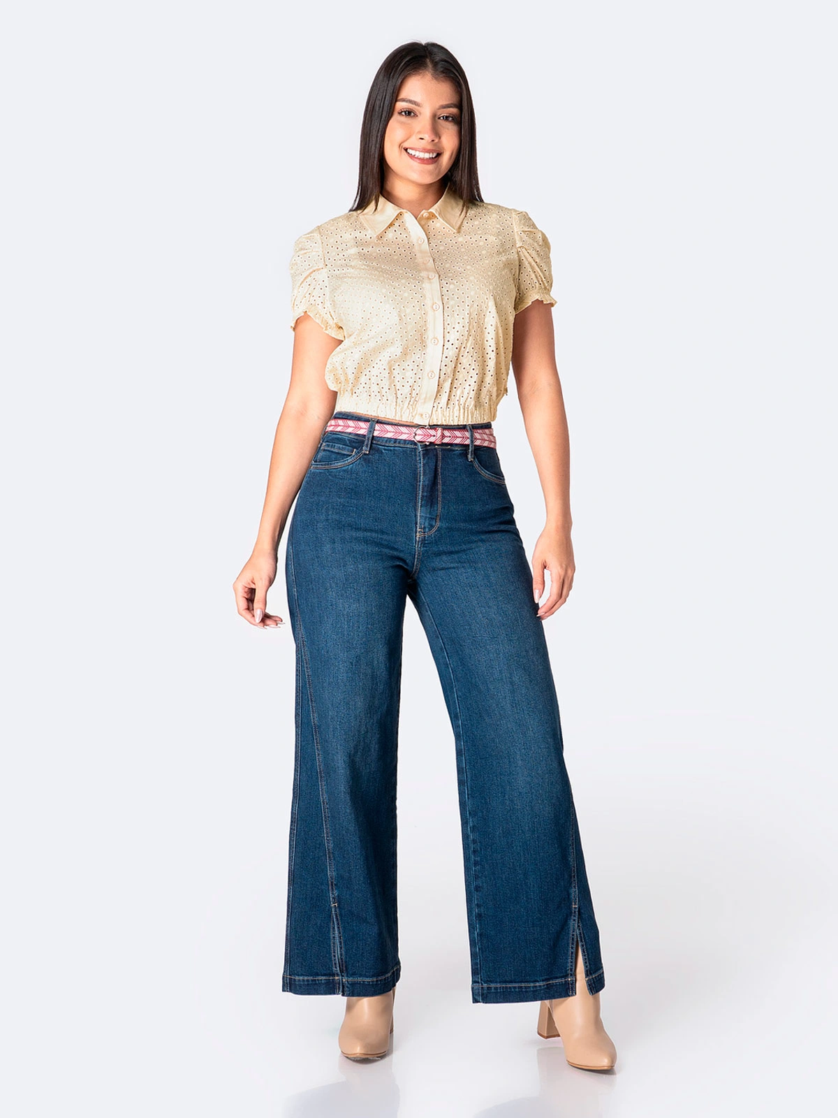 BLUSA MANGA CORTA MUJER PIONIER ELMMA - 1
