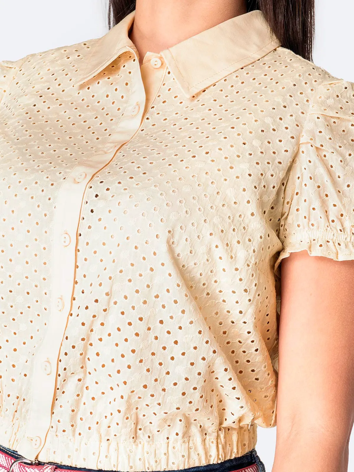 BLUSA MANGA CORTA MUJER PIONIER ELMMA - 4