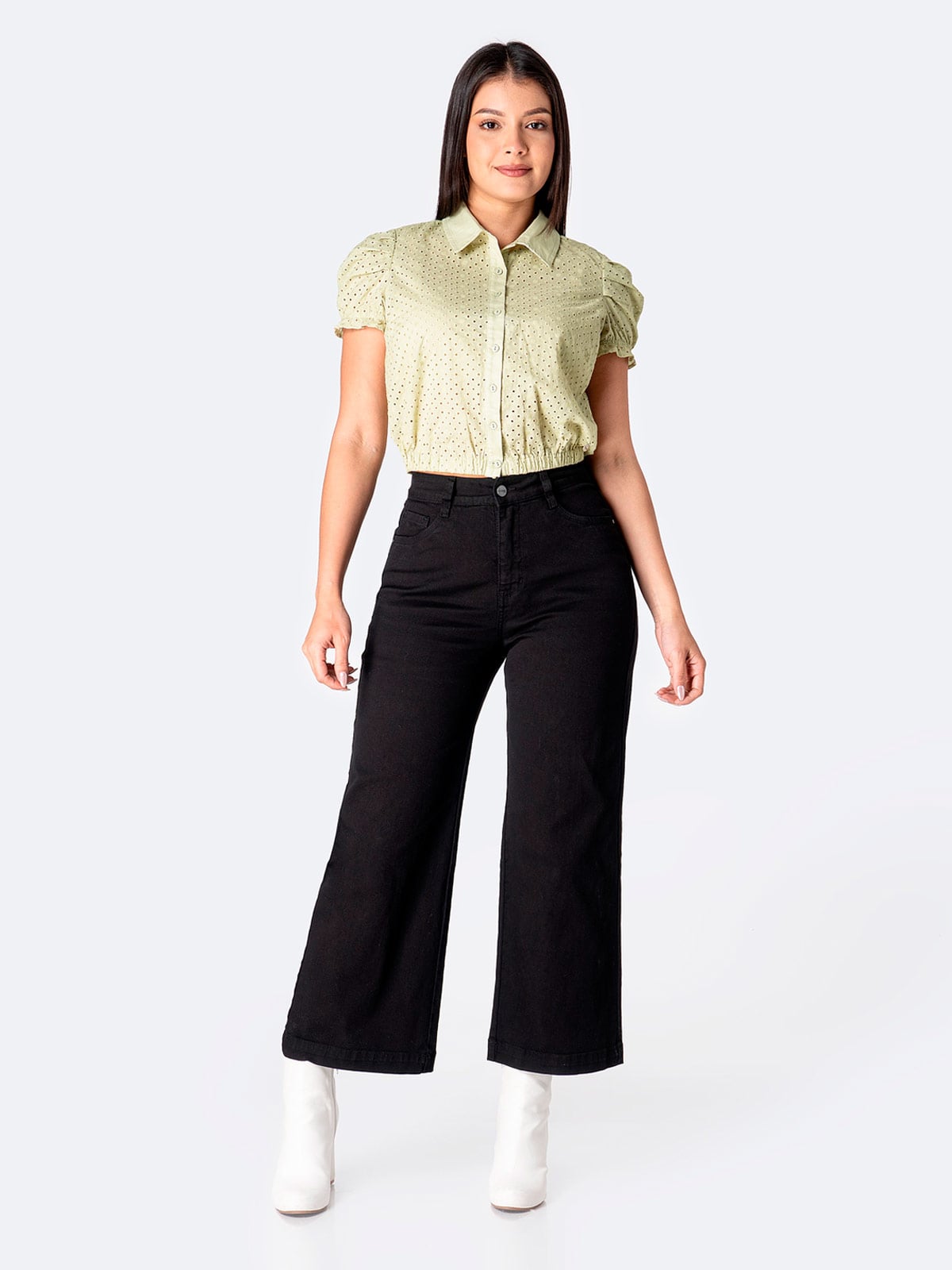 BLUSA MANGA CORTA MUJER PIONIER ELMMA - 1