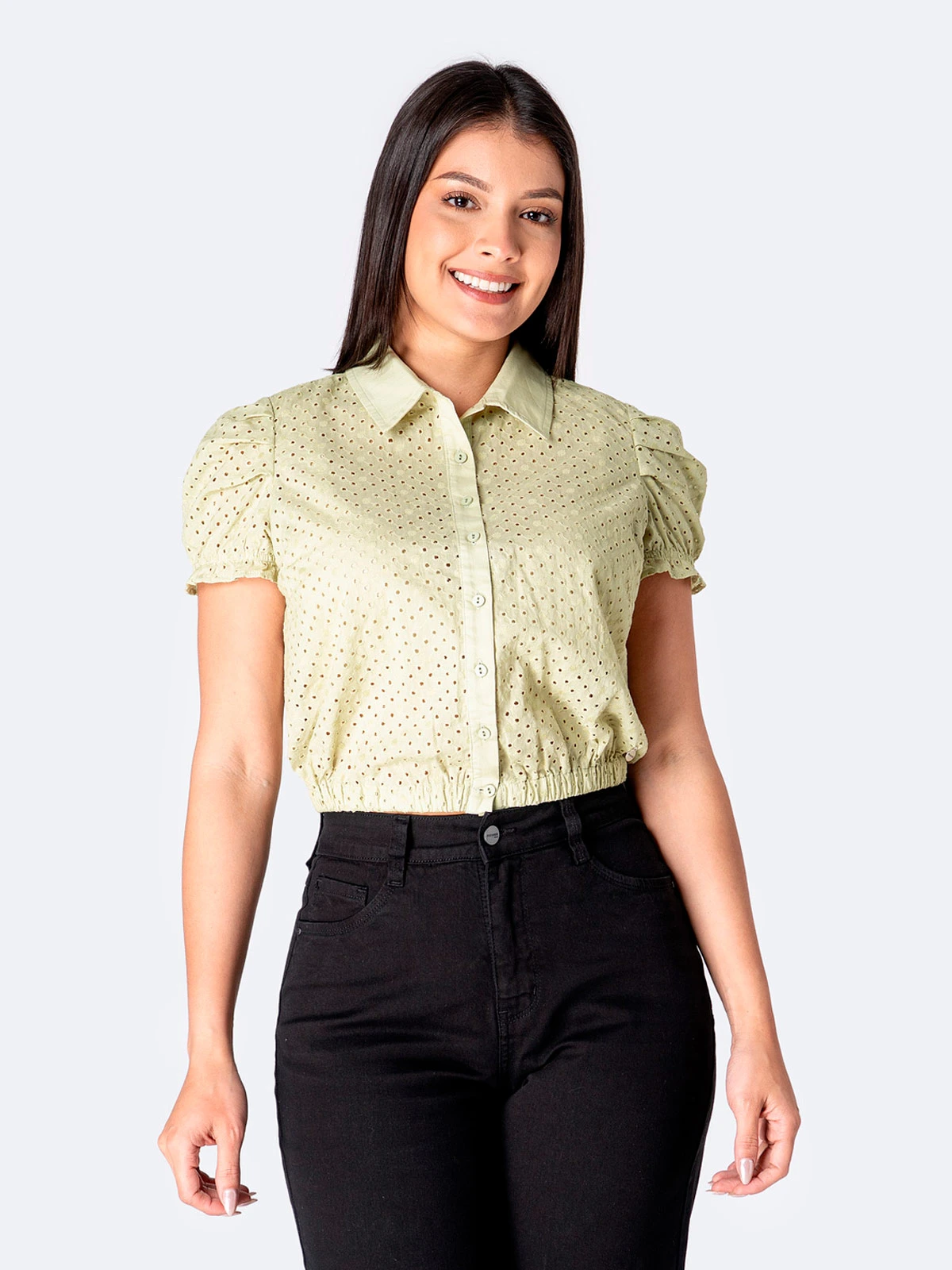 BLUSA MANGA CORTA MUJER PIONIER ELMMA - 2