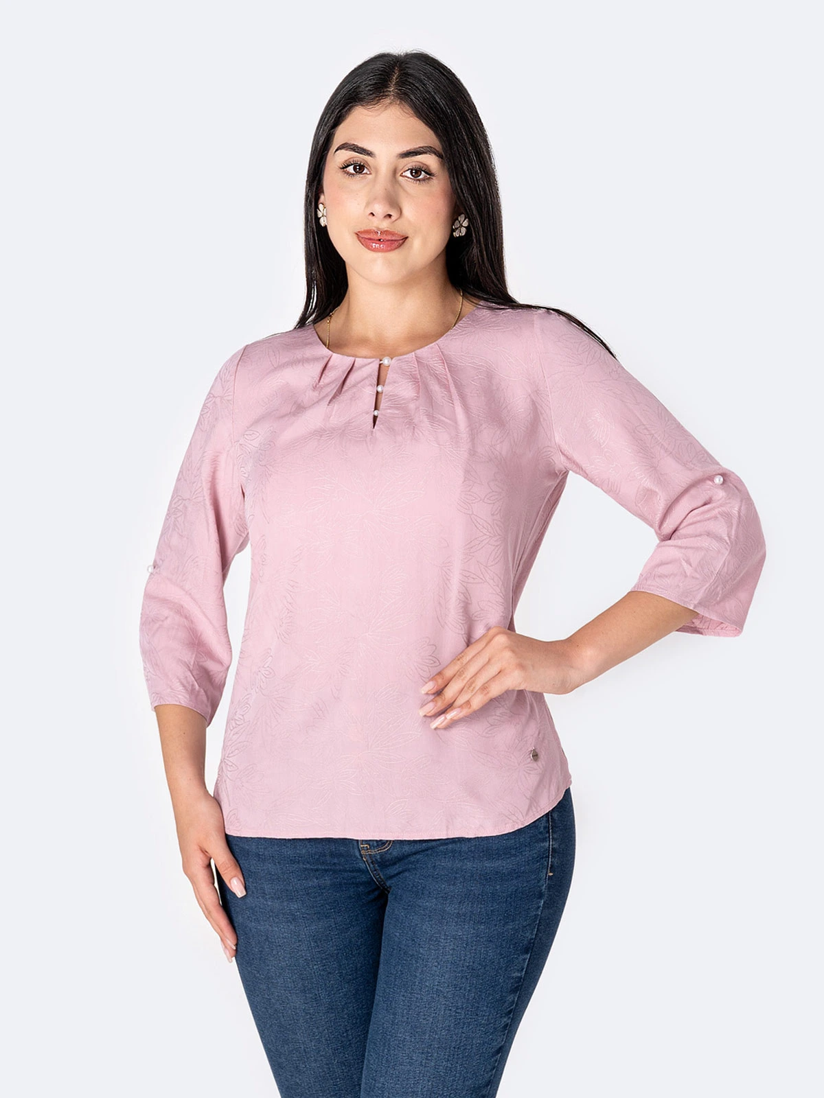 BLUSA MANGA 3/4 MUJER PIONIER SILVIA - 2